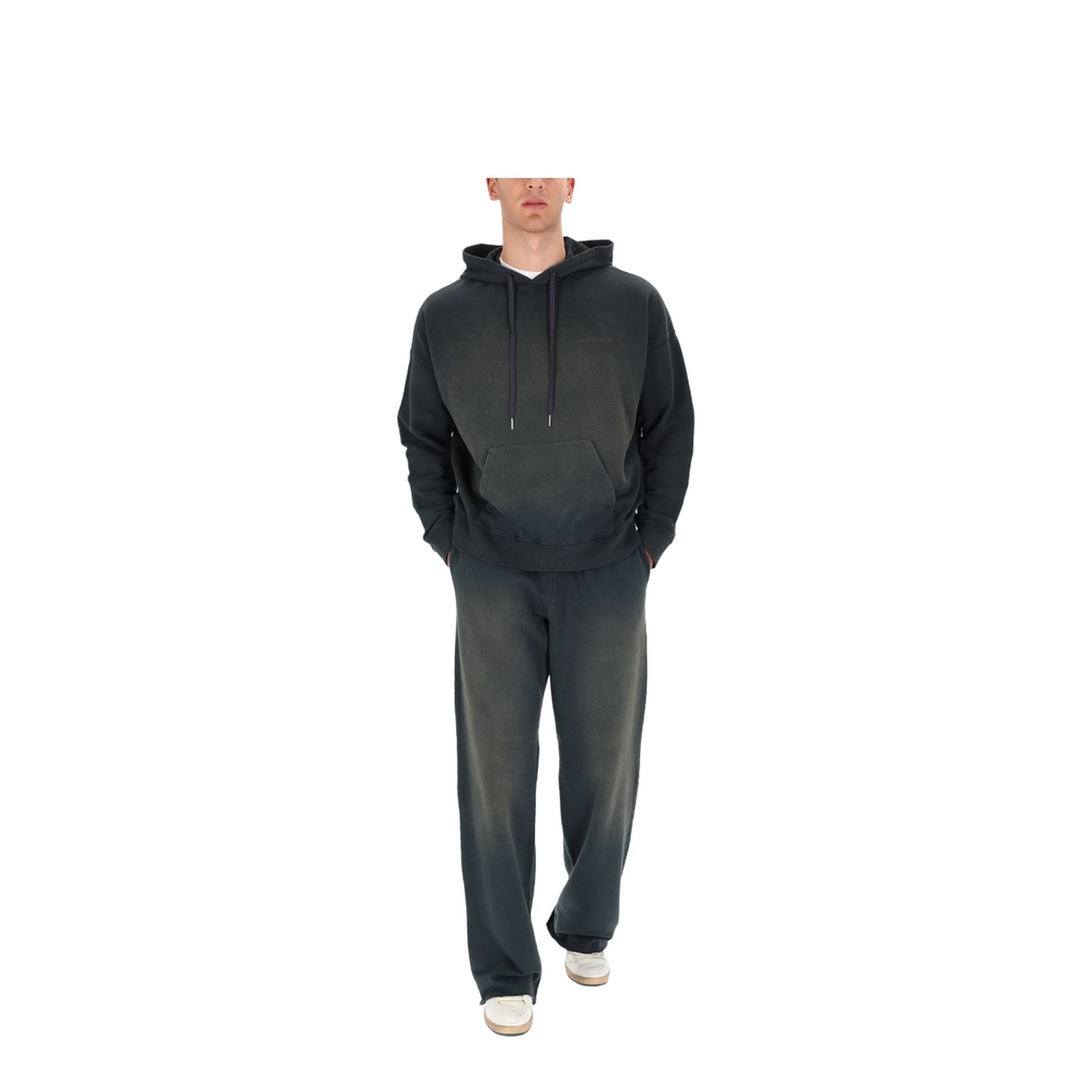 Sweatshirt with Bleached Effect - Image 2