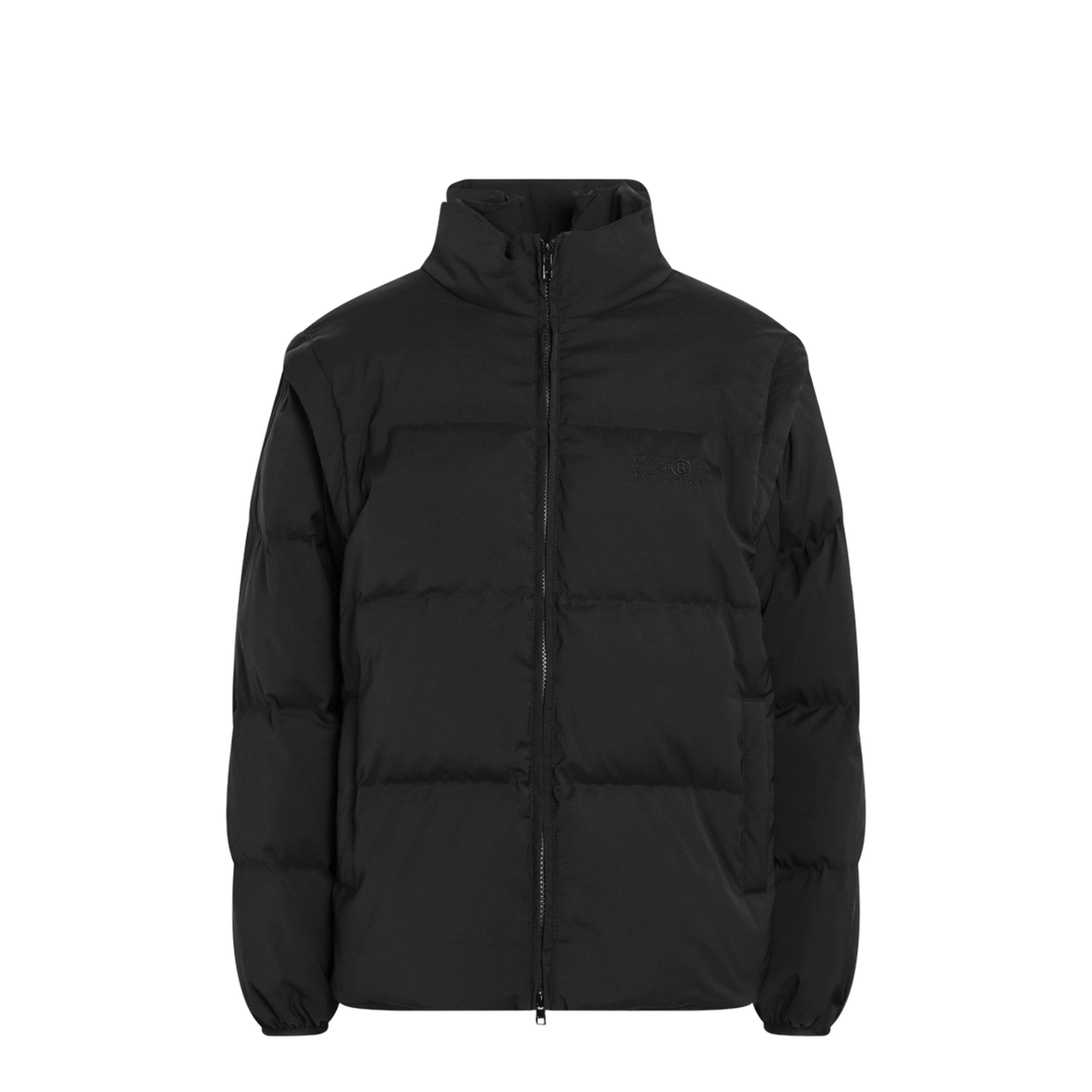 Transformable Padded Black Jacket - Image 1