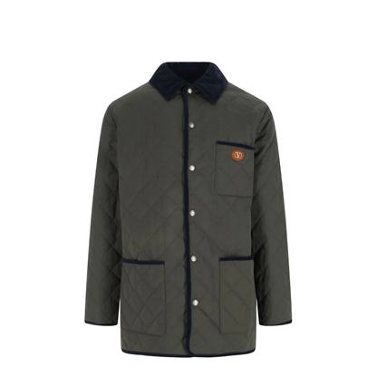 Quilted Nylon VLogo Jacket - Image 1