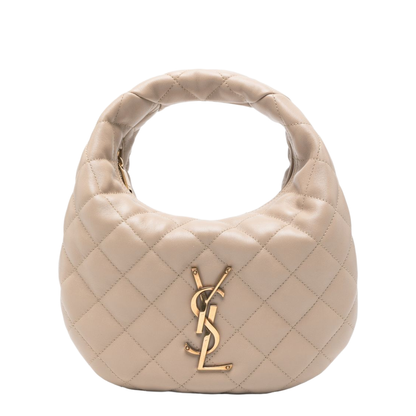 ICARINO in quilted nappa in Beige - Image 1