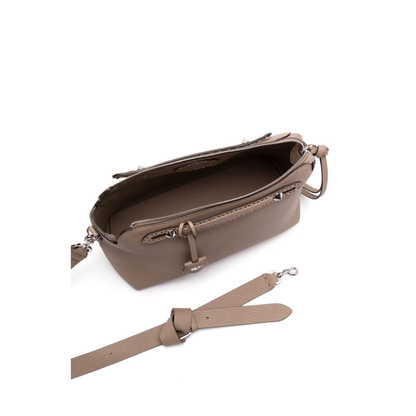 By The Way Selleria Large Calfskin Shoulder Bag - Dove Gray - Image 5