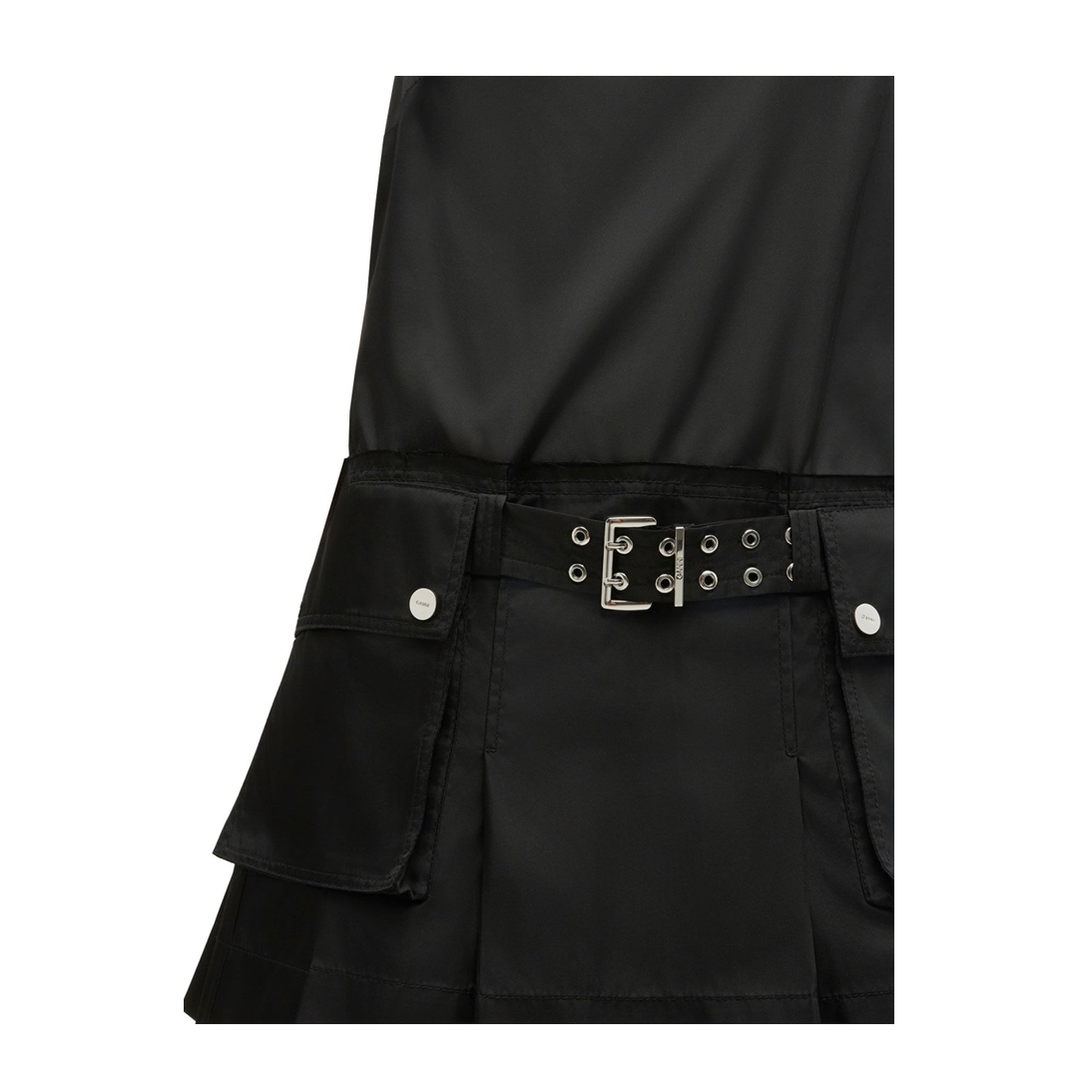 Mini Dress with Belt - Image 2