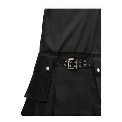 Mini Dress with Belt - Image 2