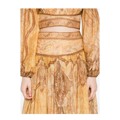 Women Skirt Mustard - Image 5