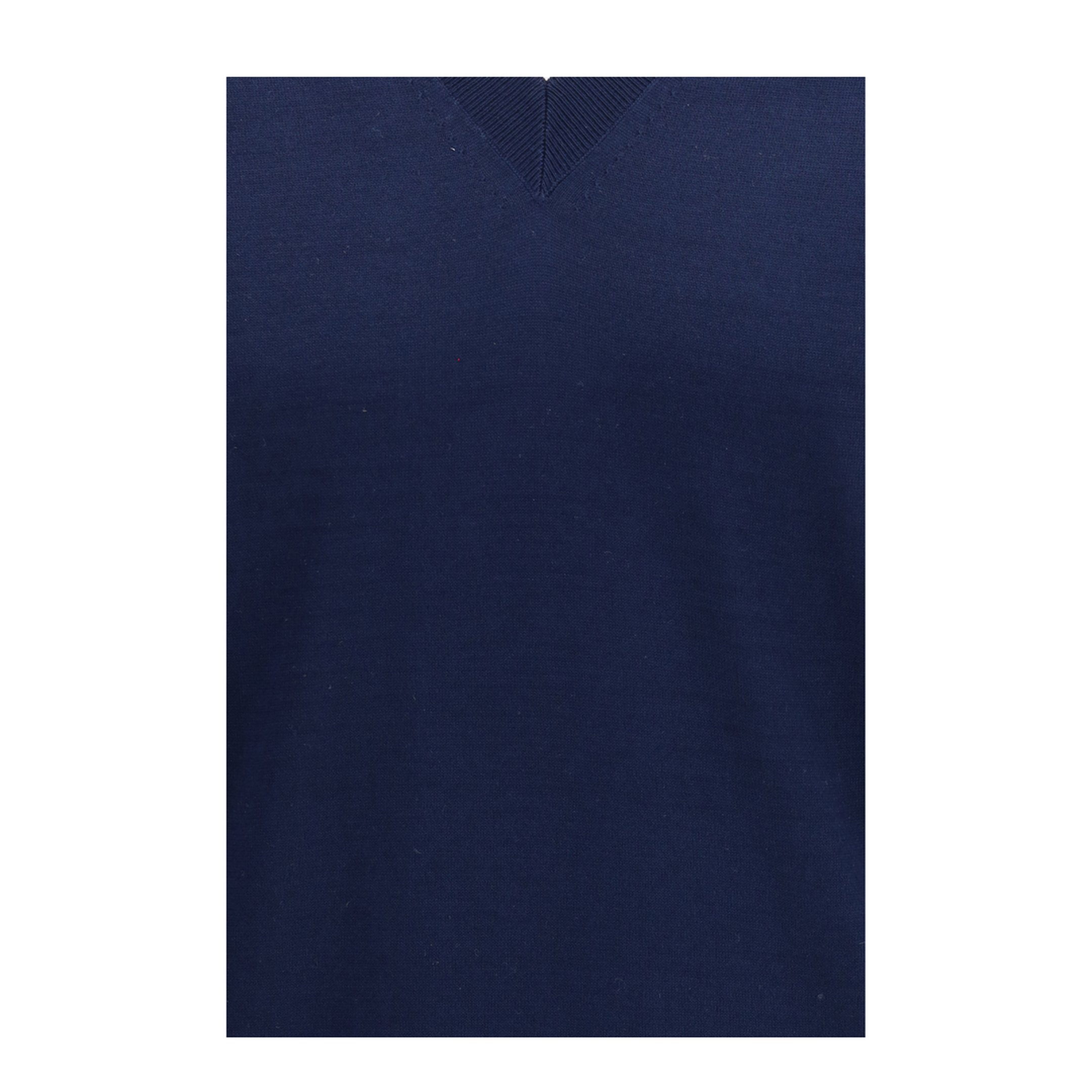 Cotton V-neck Sweater - Image 3