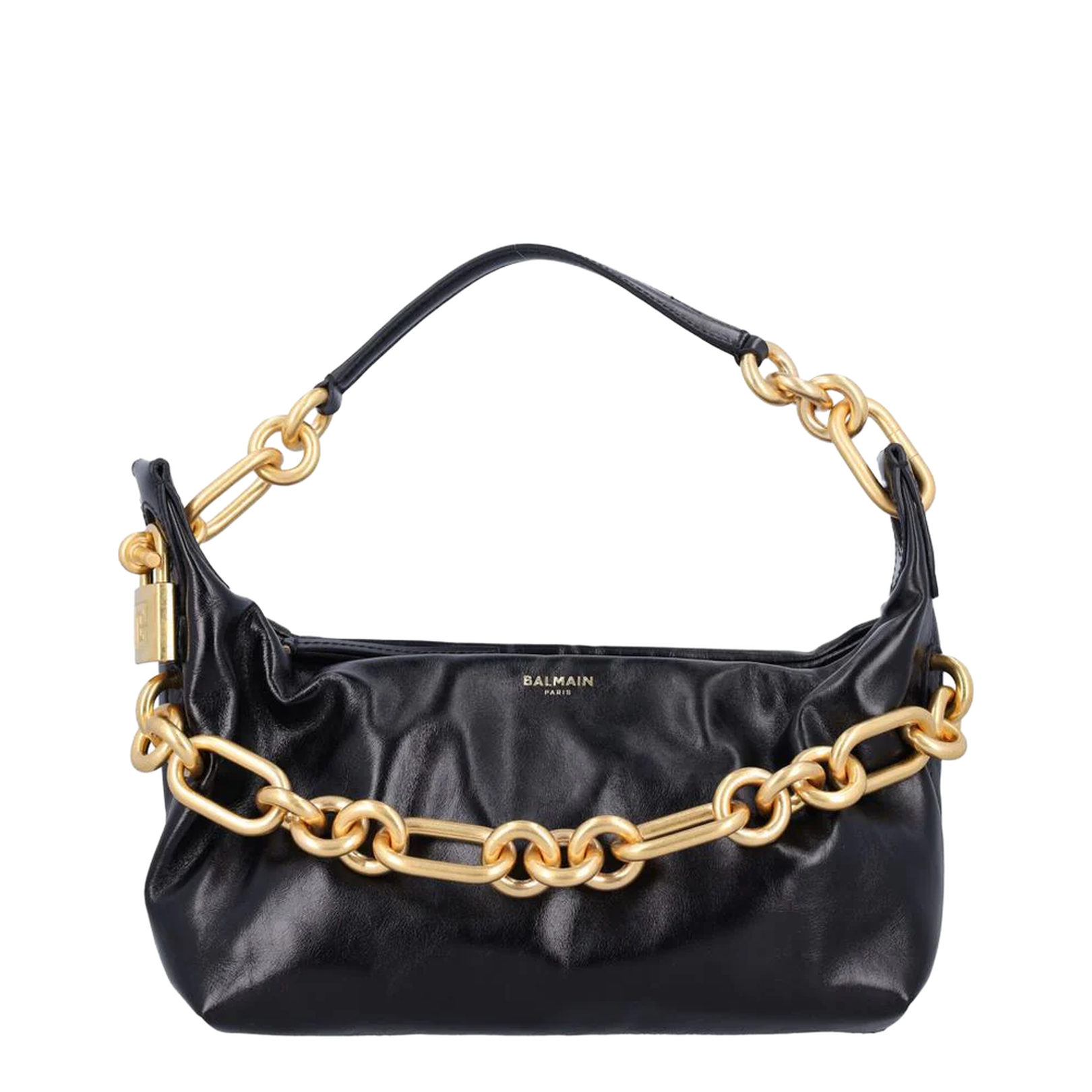 Sync Medium Shoulder Bag Calfskin Black - Image 1