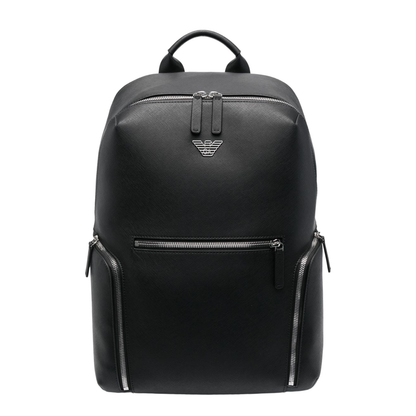Logo-Embossed Zip-Fastening Backpack - Image 1