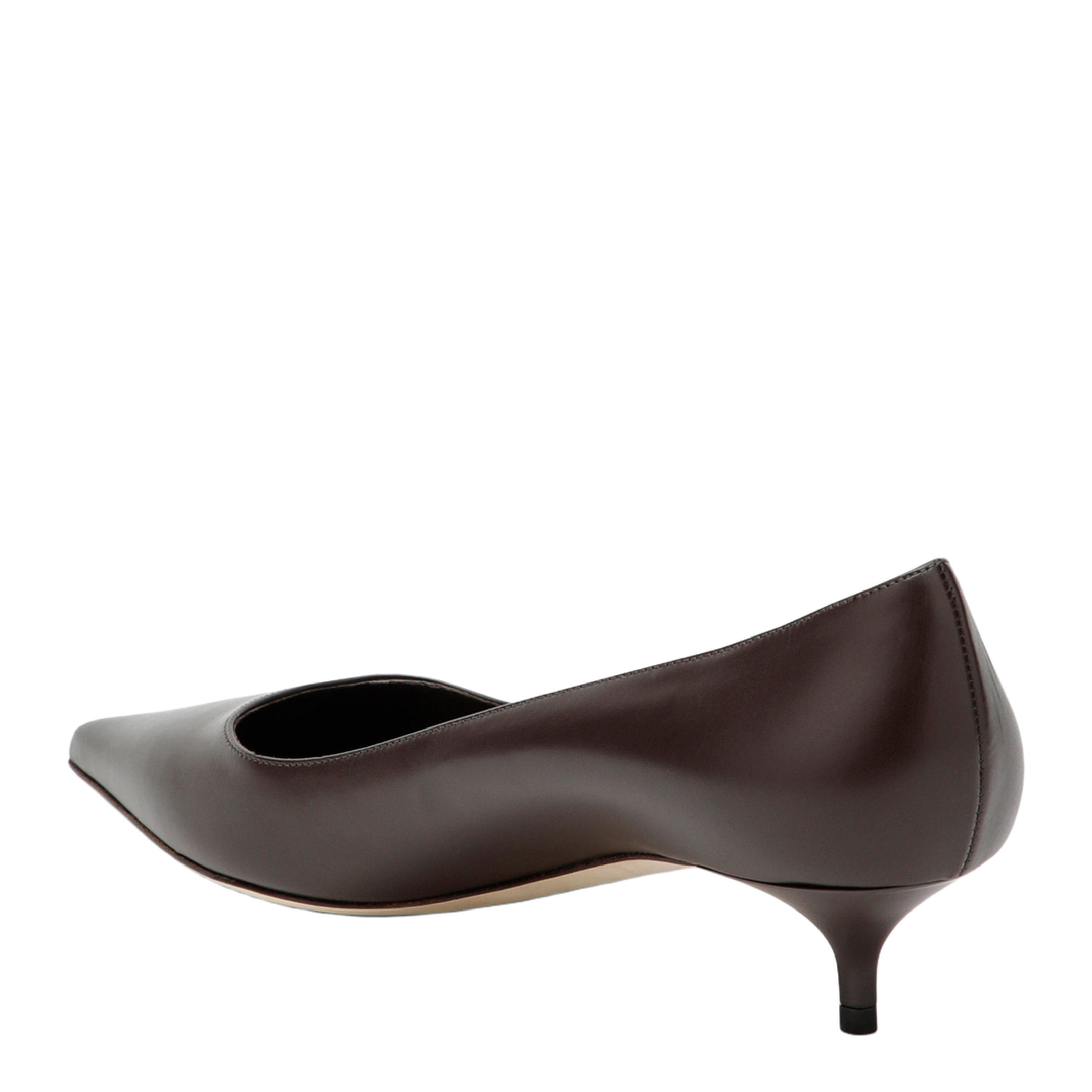 Amelia 35 Pumps in Chocolate Leather - Image 2