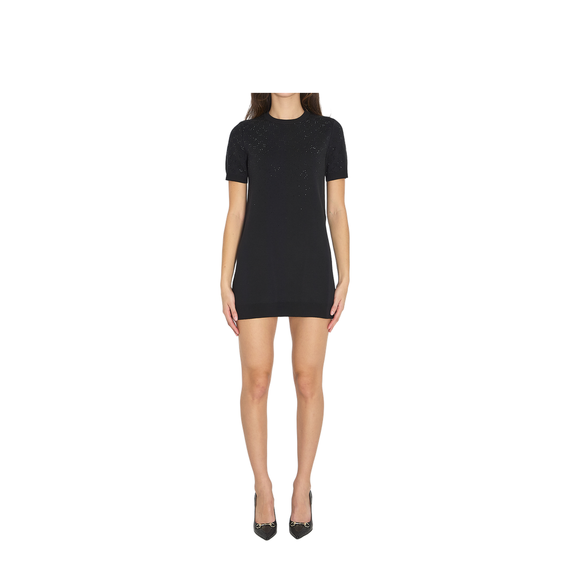 Wool Mini Dress - Image 1