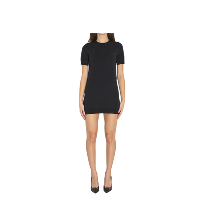 Wool Mini Dress - Image 1