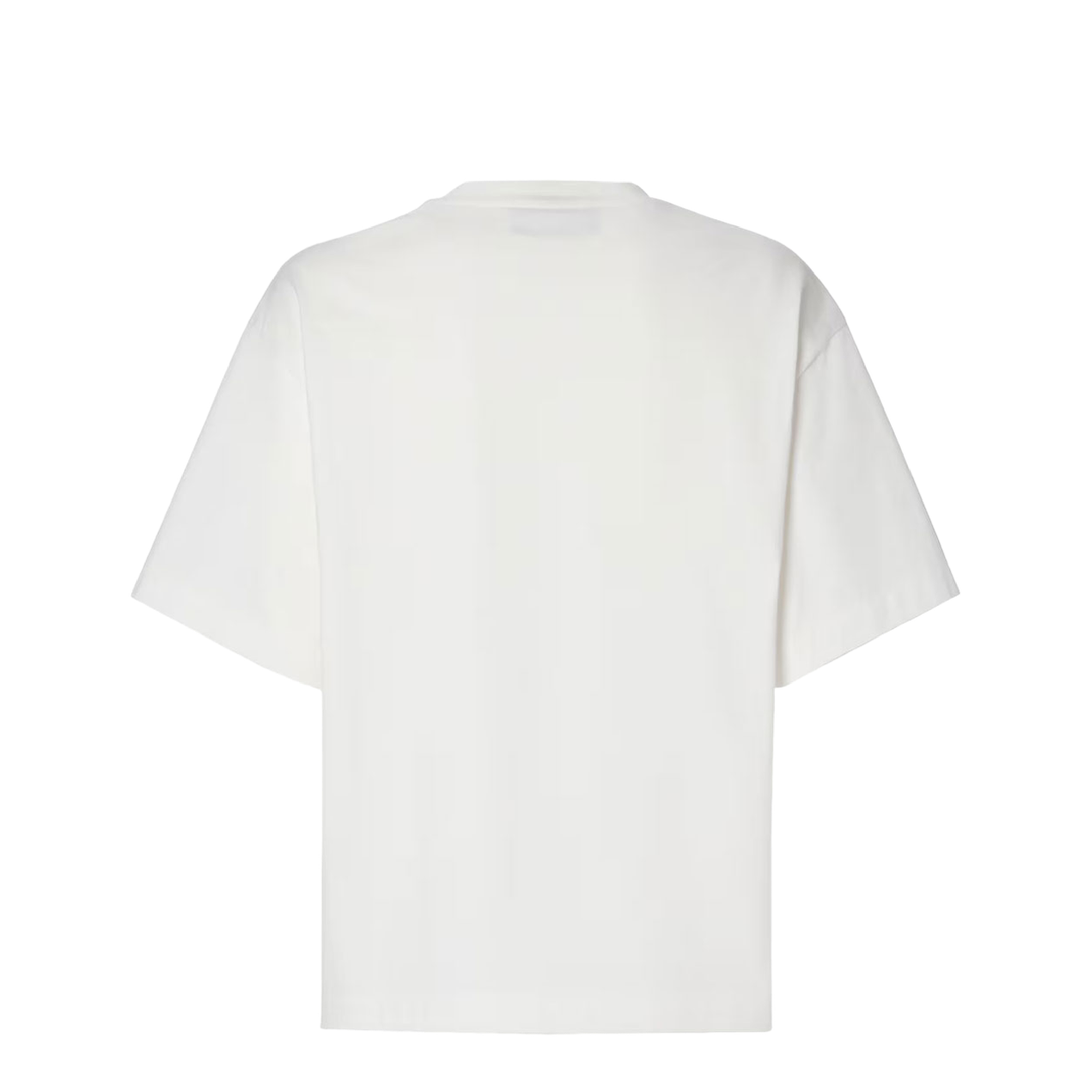 Jersey T-Shirt with Sunny Side Flowers Mink Brooches - Image 2