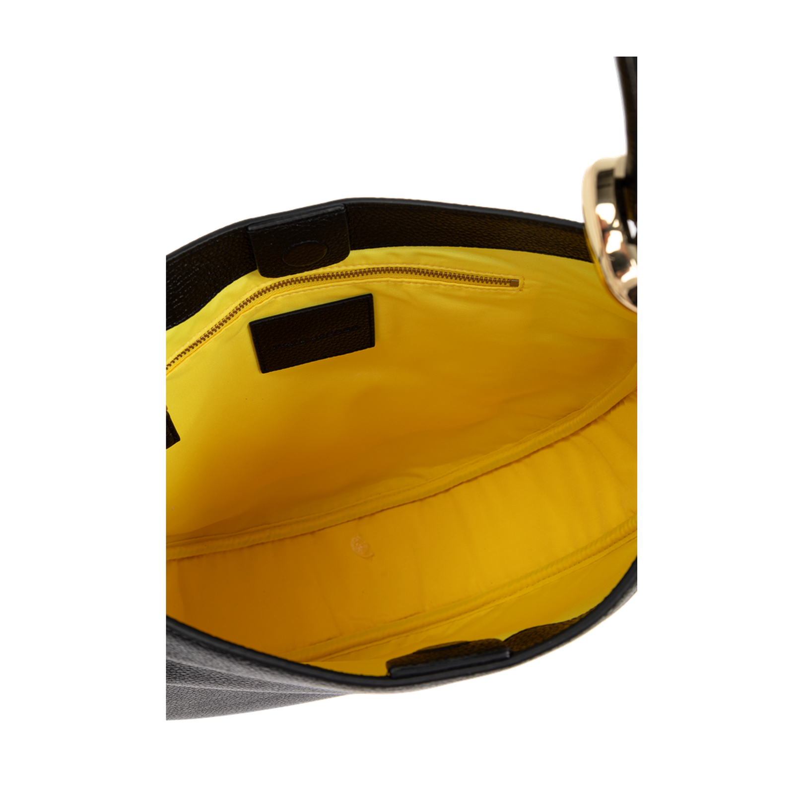 The Large Dual Hobo Bag Leather Black - Image 5