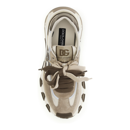 Leather And Mesh Sneakers - Image 4