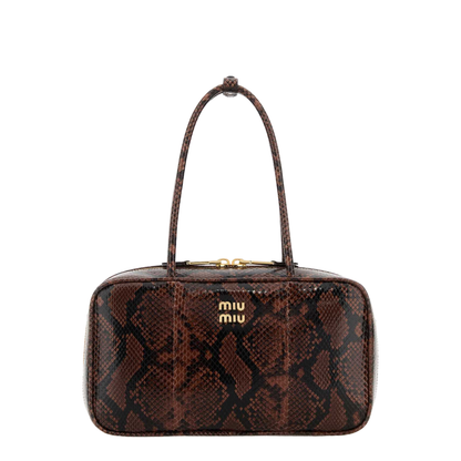 Printed Leather Beau Shoulder Bag - Image 1