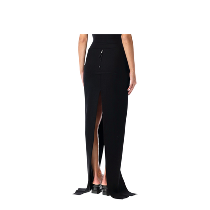 Long Skirt with Center Slits - Image 2