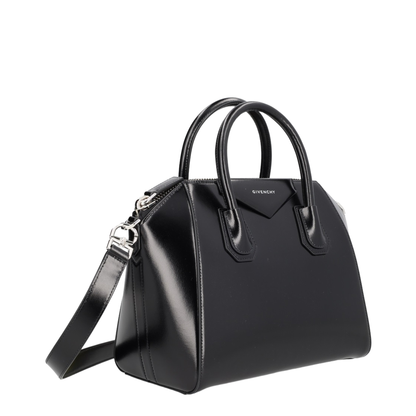 Antigona Small Leather Shoulder Bag - Image 2