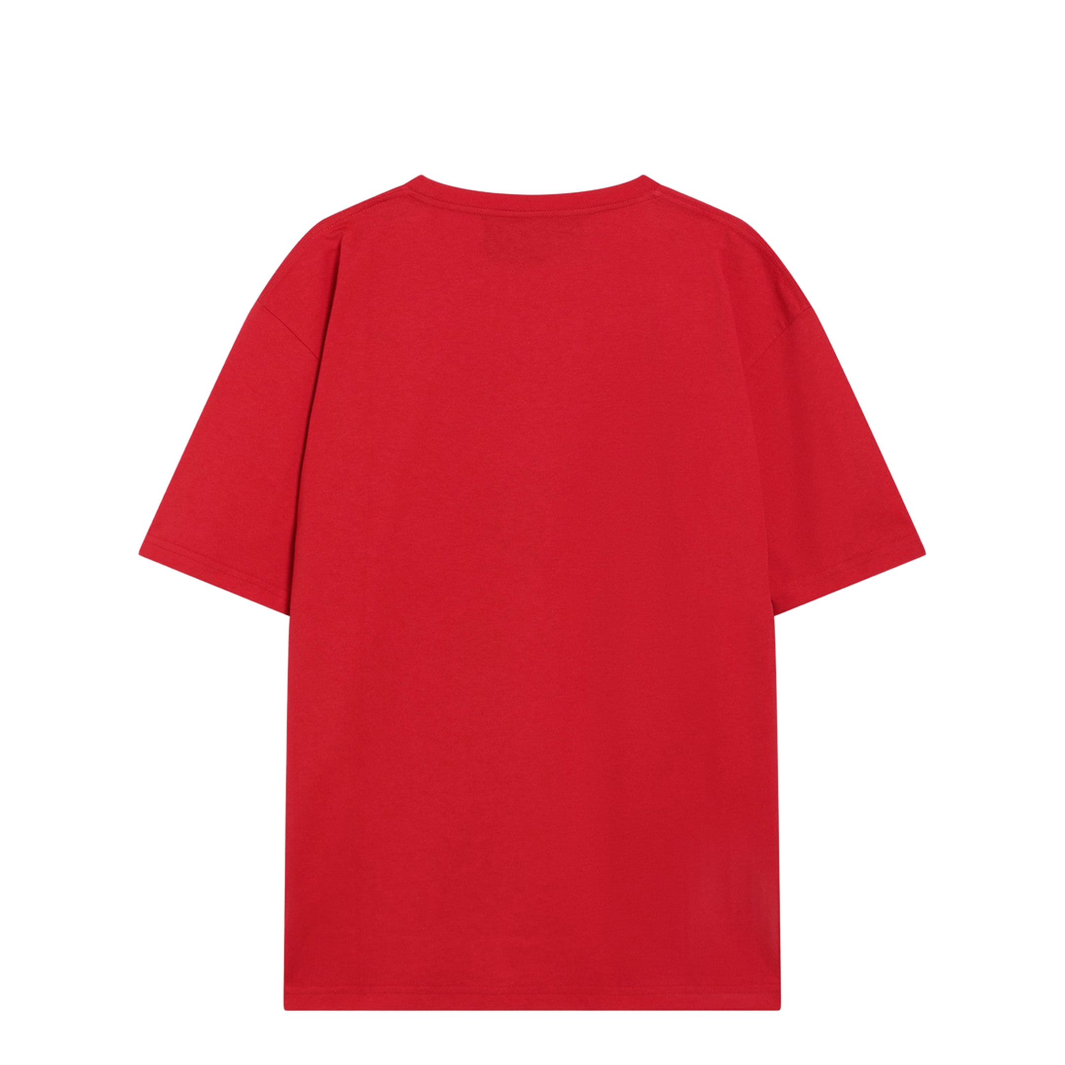 Red Cotton T-shirt - Image 2