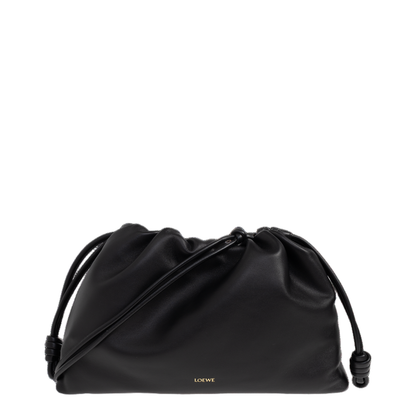 Flamenco Large Calfskin Purse - Black - Image 1