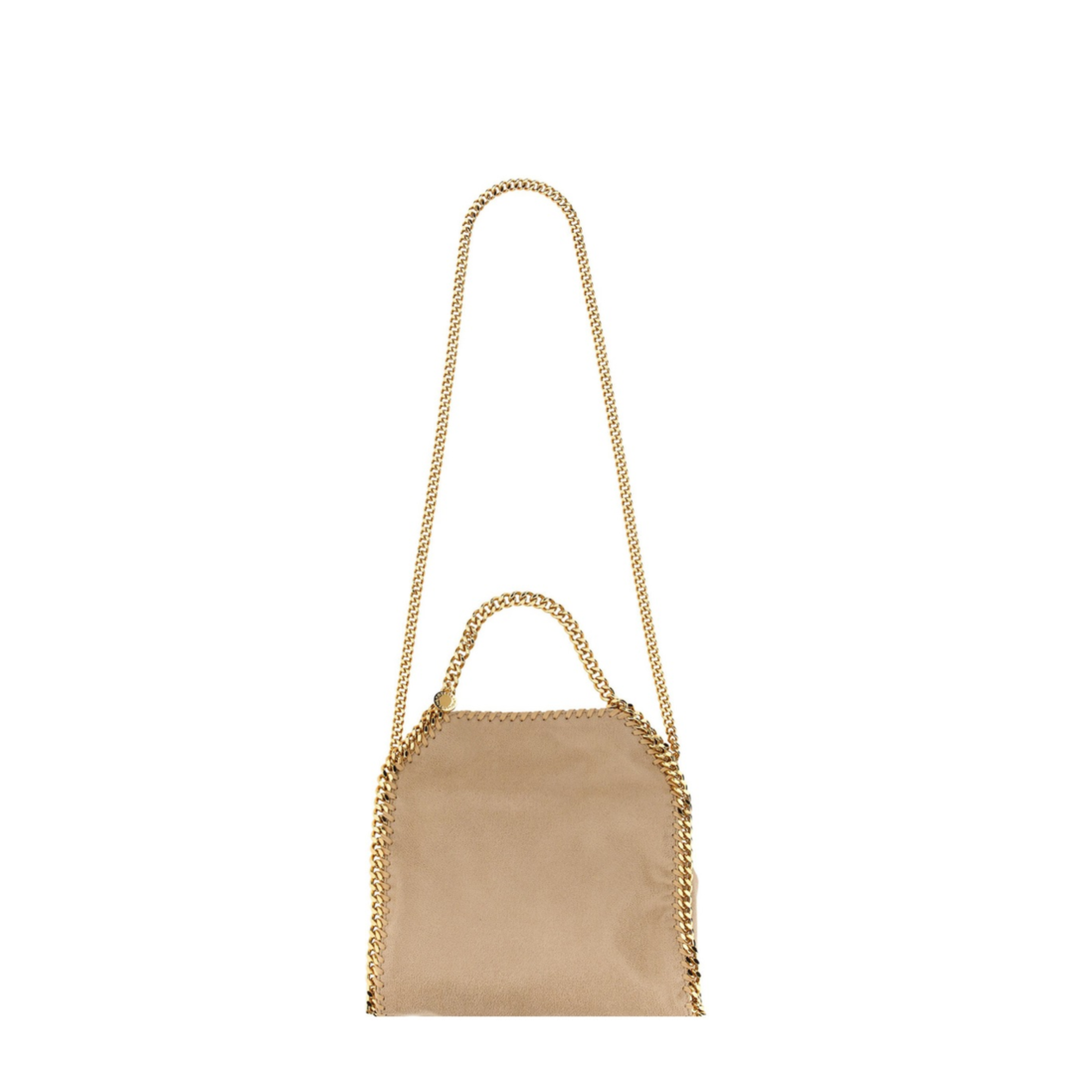 Falabella Mini Matte Vegan Shaggy Deer Tote Bag - Clotted Cream - Image 6