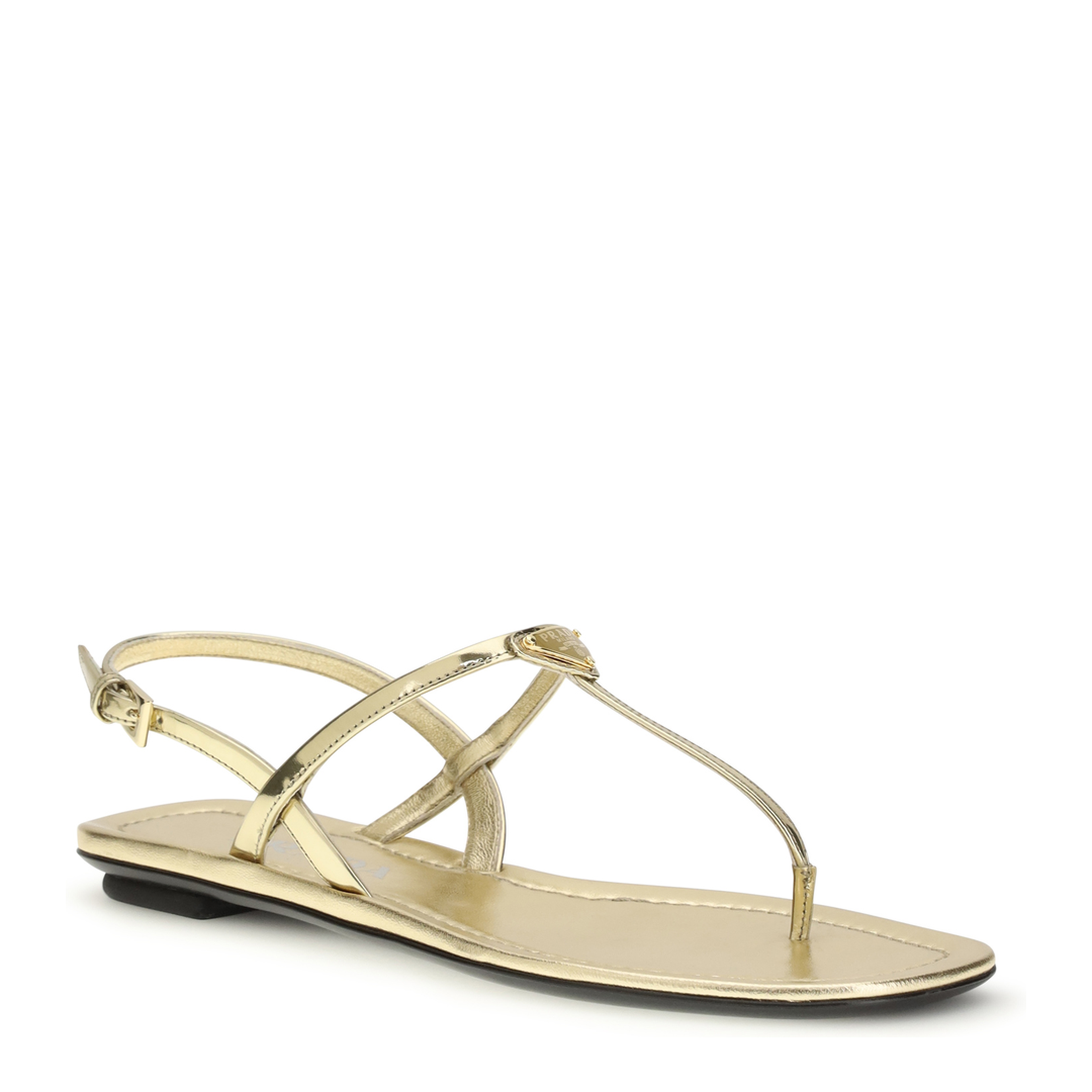 Leather Flip-Flop Sandals - Image 2