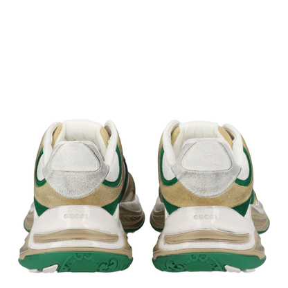 Drawstring Leather Sneakers - Image 4