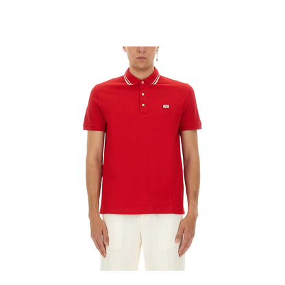 Polo Shirt With Signature Vlogo - Image 1