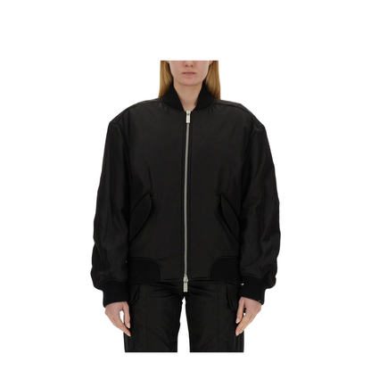 Nylon Twill Bomber Jacket - Image 1