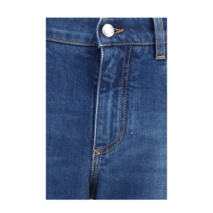 Slim Stretch Jeans with Logo - Image 3
