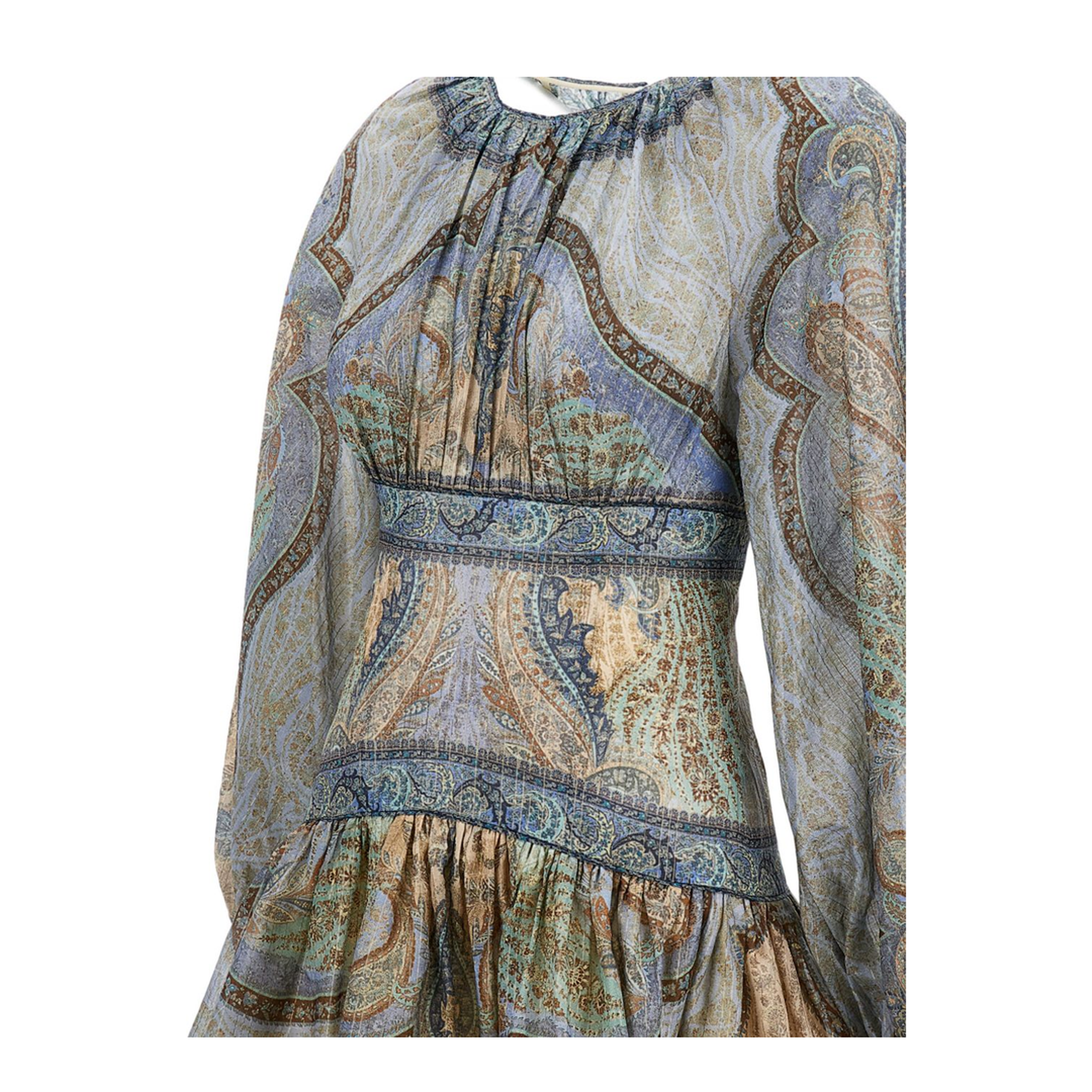 Wanderlust Cotton Silk Mini Dress - Image 3