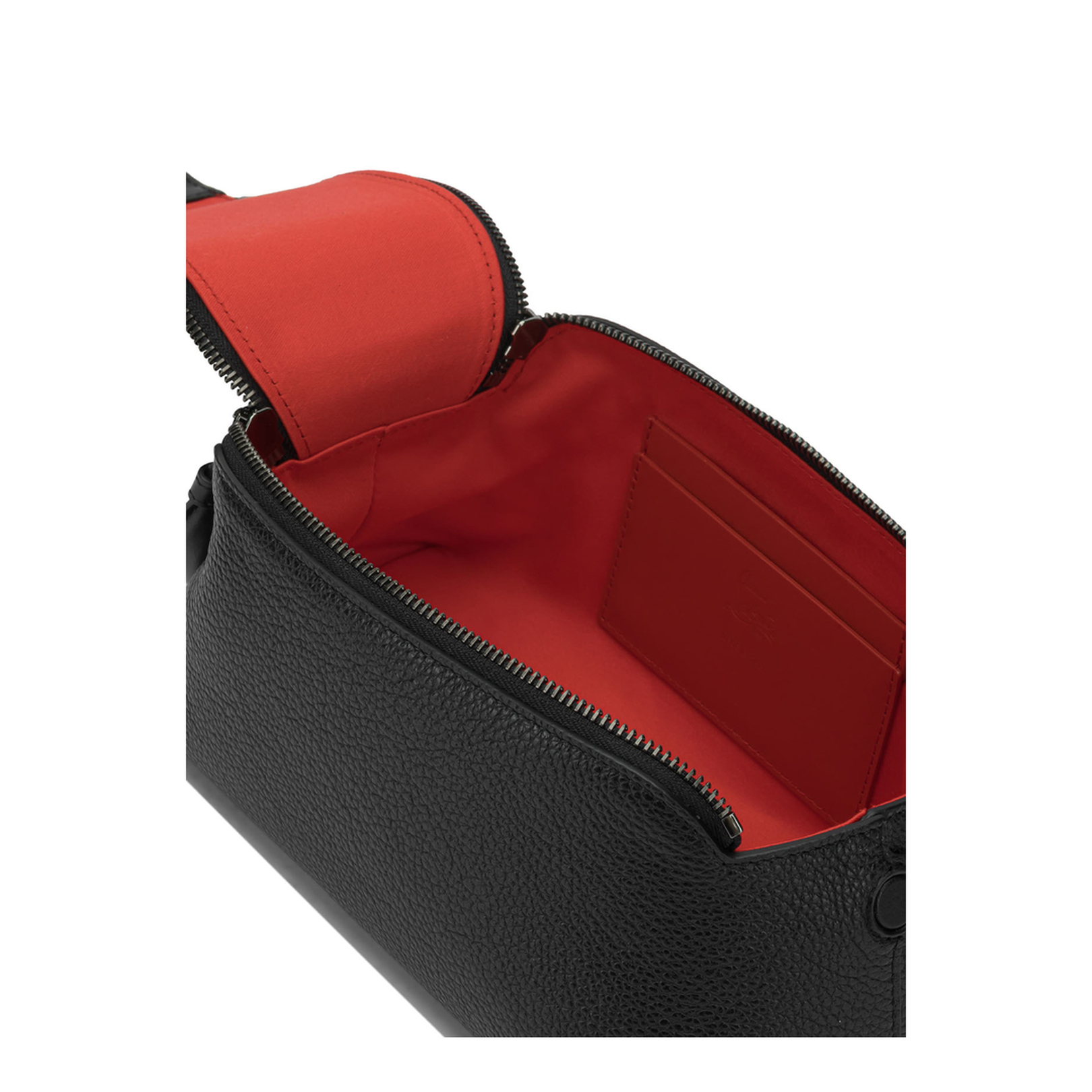 Funky Pouch Leather Black - Image 5