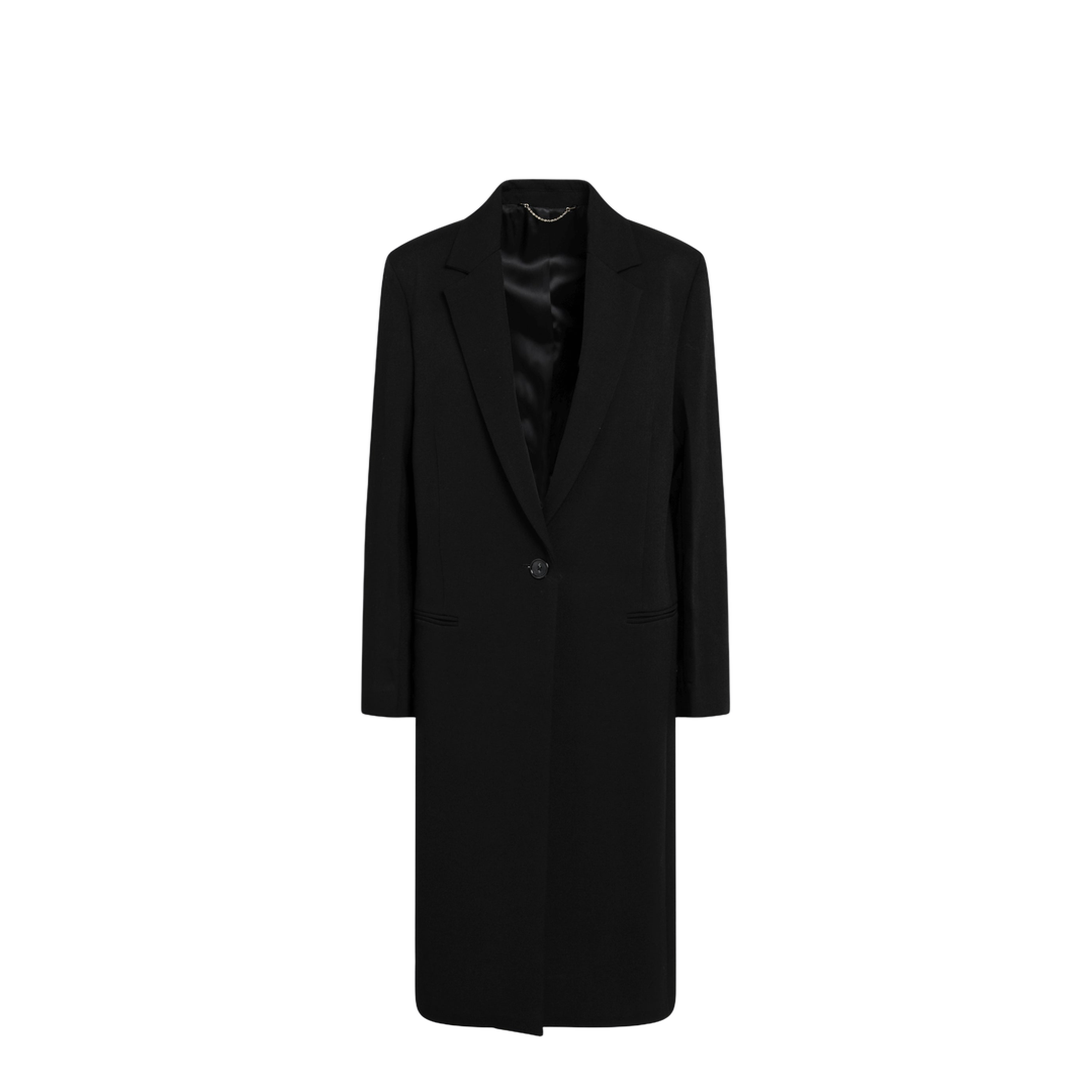 Garderob Oversized Wool Coat in Black - Image 1
