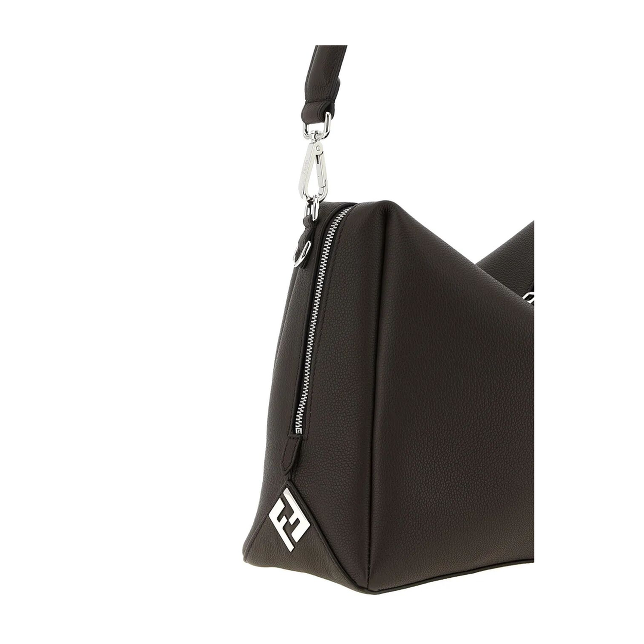 Large Leather Shoulder Bag - Image 2