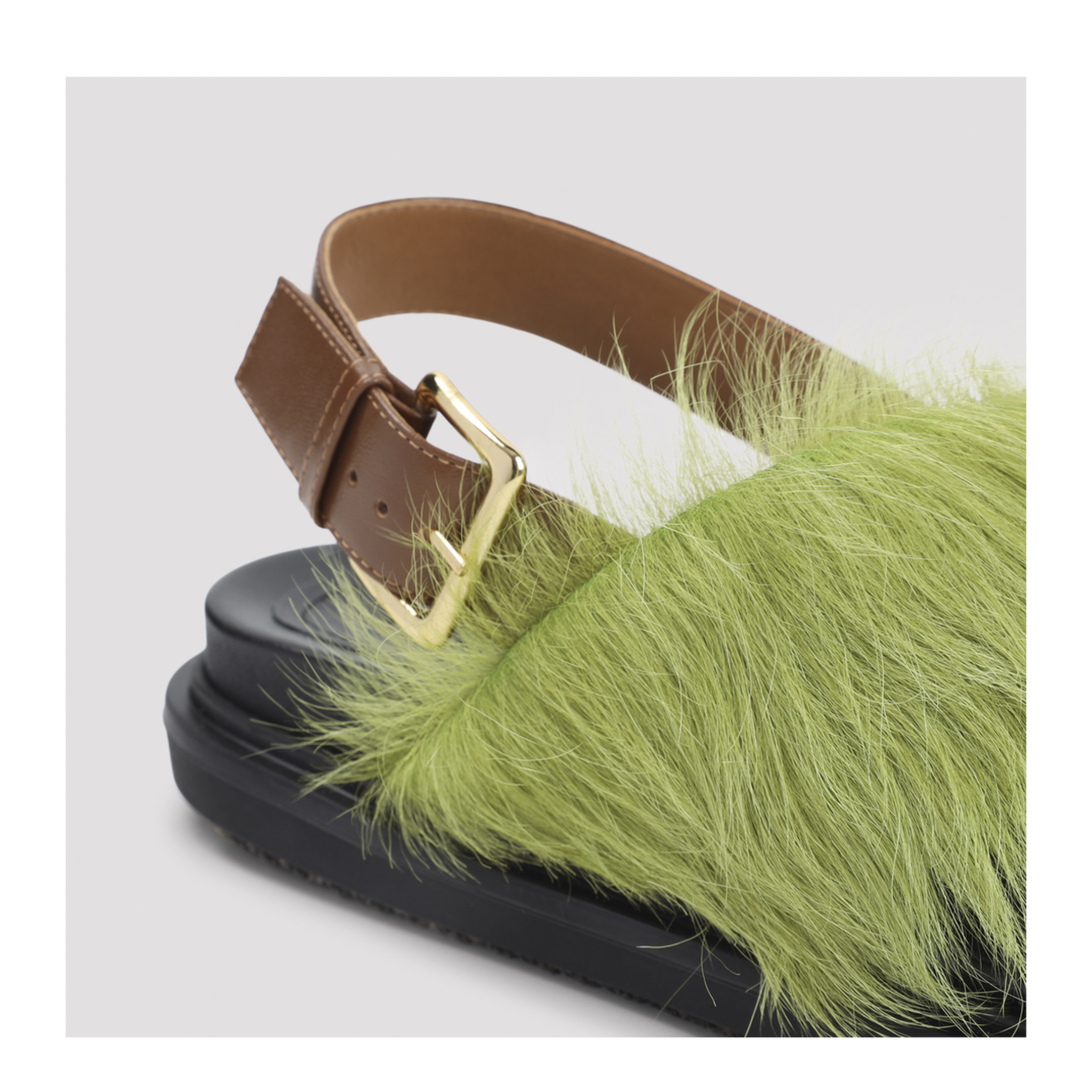 Fur-lined Fussbett Sandals - Image 6