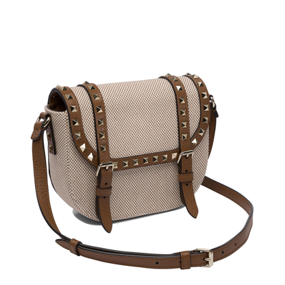 Rockstud Foldover Top Shoulder Bag - Image 2