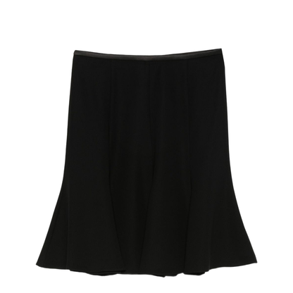 Flared Hem Skirt Black - Image 1