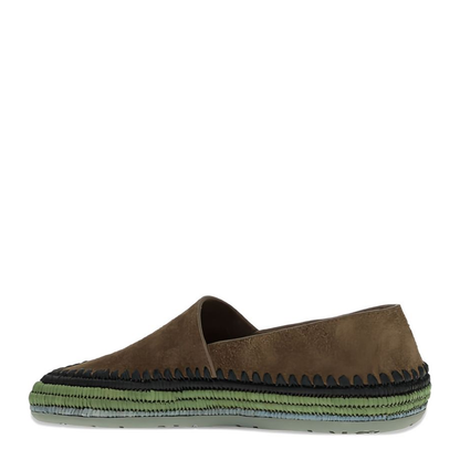 Rio Slipper in Suede and Raffia - Image 3