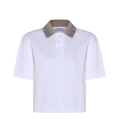 Polo Shirt With Dazzling Collar - Image 2