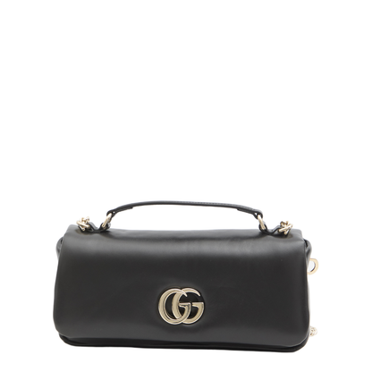 Go Small Leather Shoulder Bag - Black - Image 1