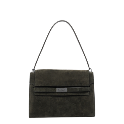 Shoulder Bag Leather Black - Image 1