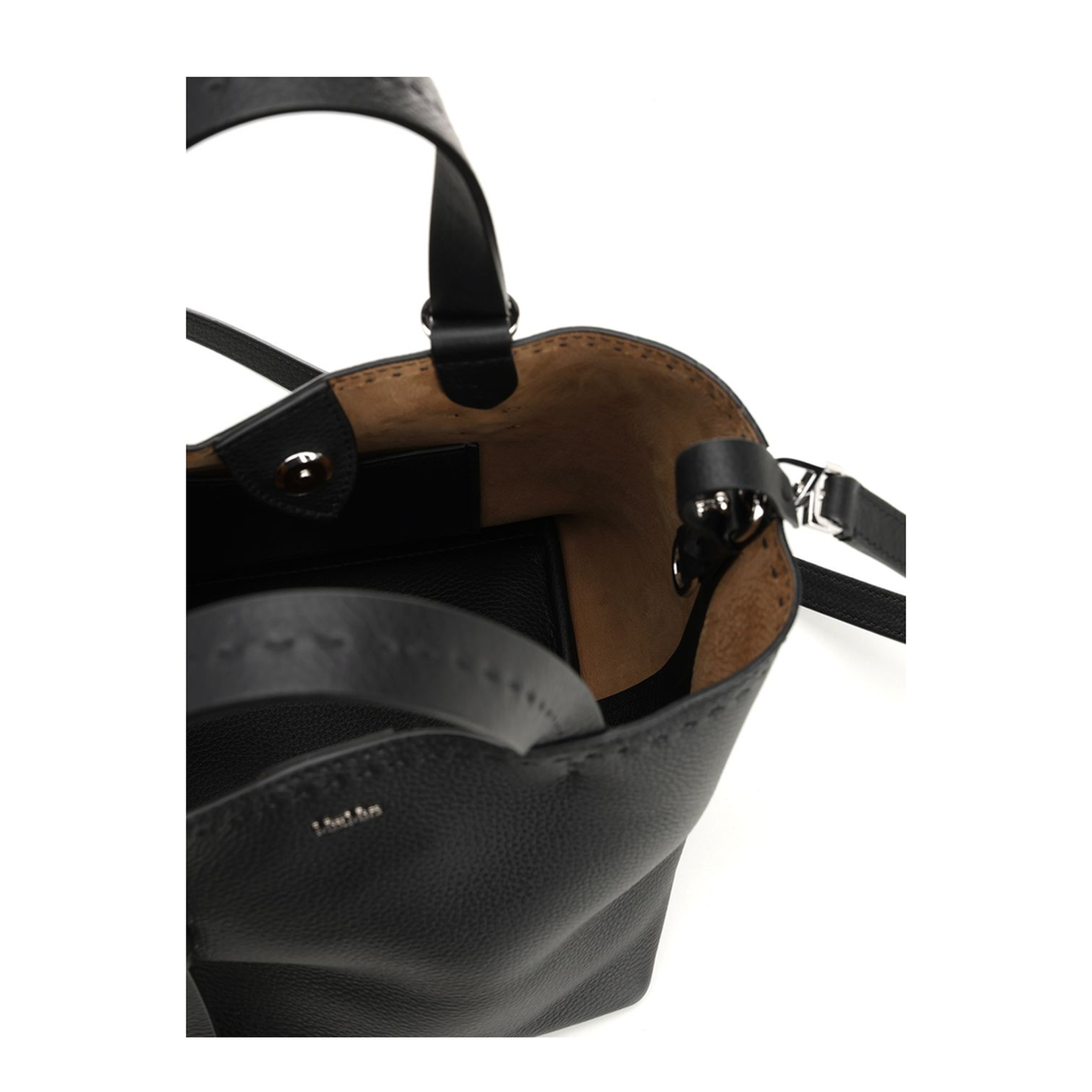 Archetipo XS Shoulder Bag Leather Black - Image 4