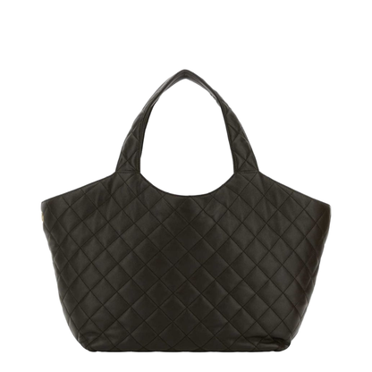 Icare Medium Quilted Lambskin Tote - Light Musk - Image 3