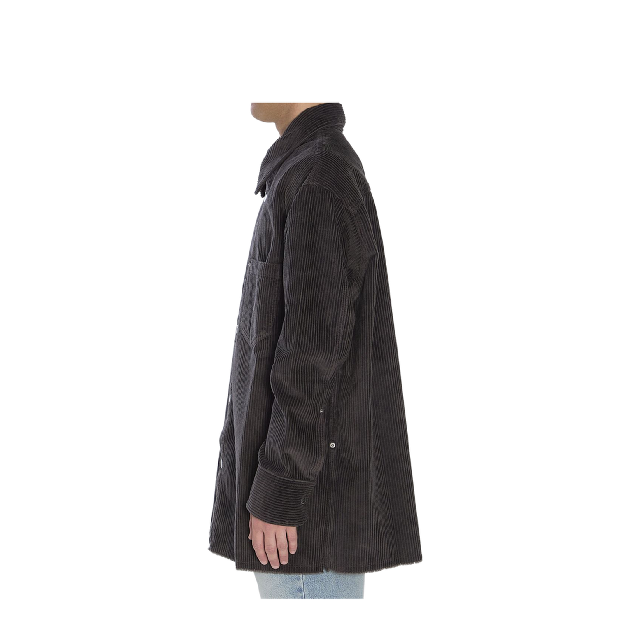 Corduroy Velvet Overshirt - Image 4