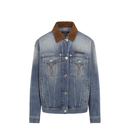 Denim Stone Wash Blouson - Image 3
