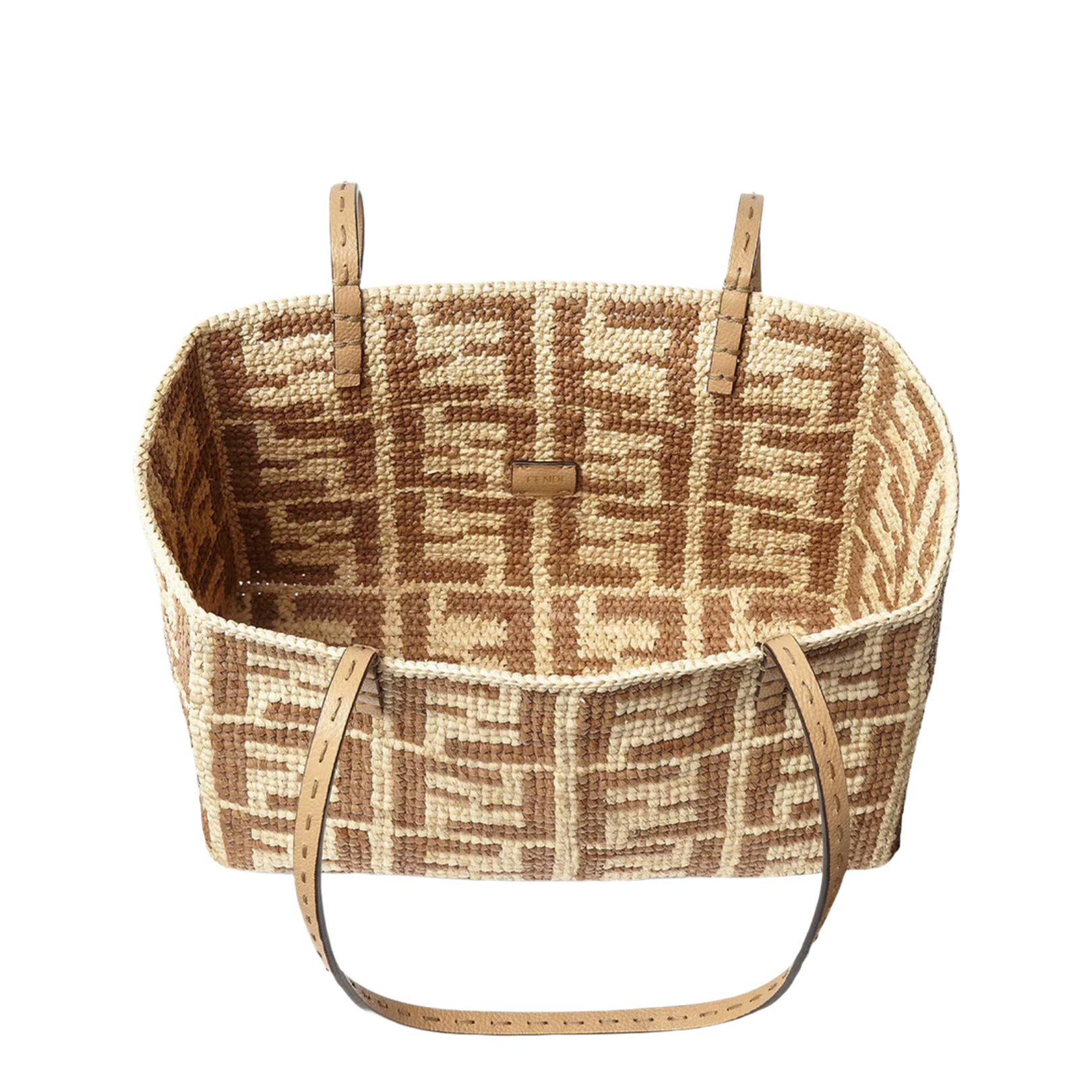 Roll Small Canvas Top Handle Bags - Tan - Image 3