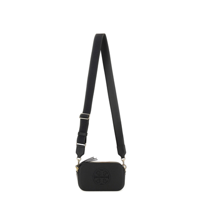 Miller Mini Pebbled Leather Crossbody - Black - Image 2