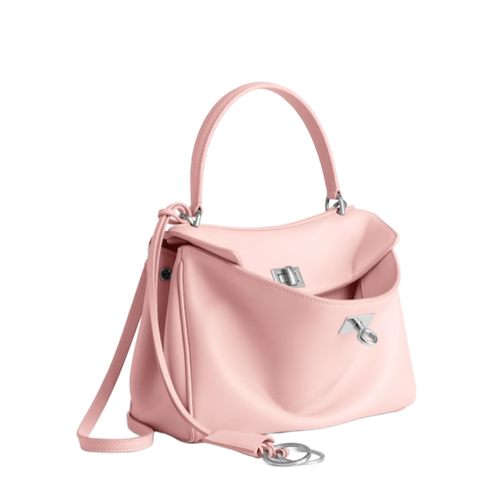 Rodeo Handbag Mini in Suede Pink - Image 2