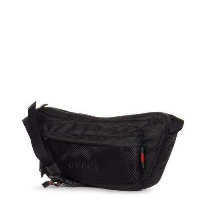 Nexus Large Slingbag in Black GG Nylon - Image 3