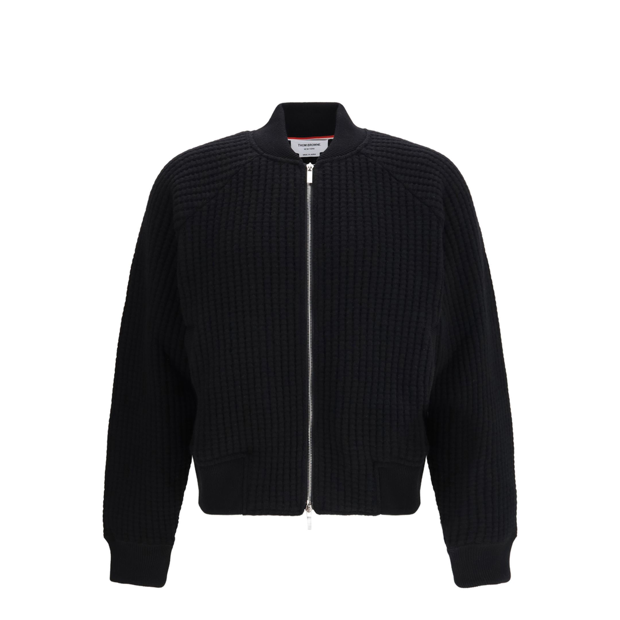 Knit Bomber Jacket - Image 1