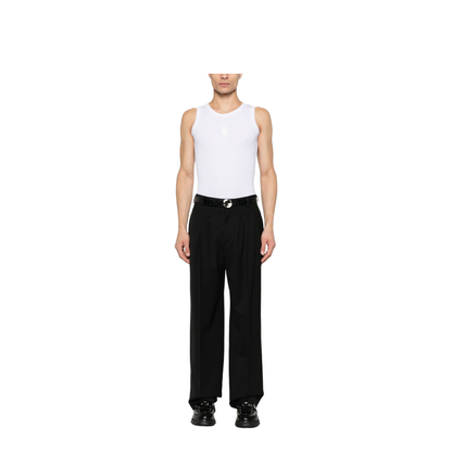 Skull-Embroidered Tank Top - Image 4