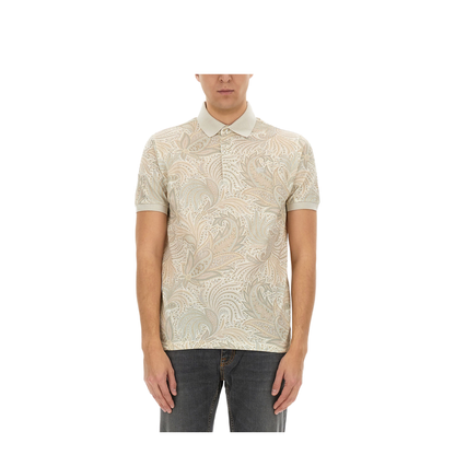 Polo Shirt With Print - Image 1